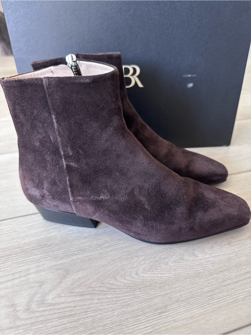 Banana Republic Brown Suede Ankle Boots